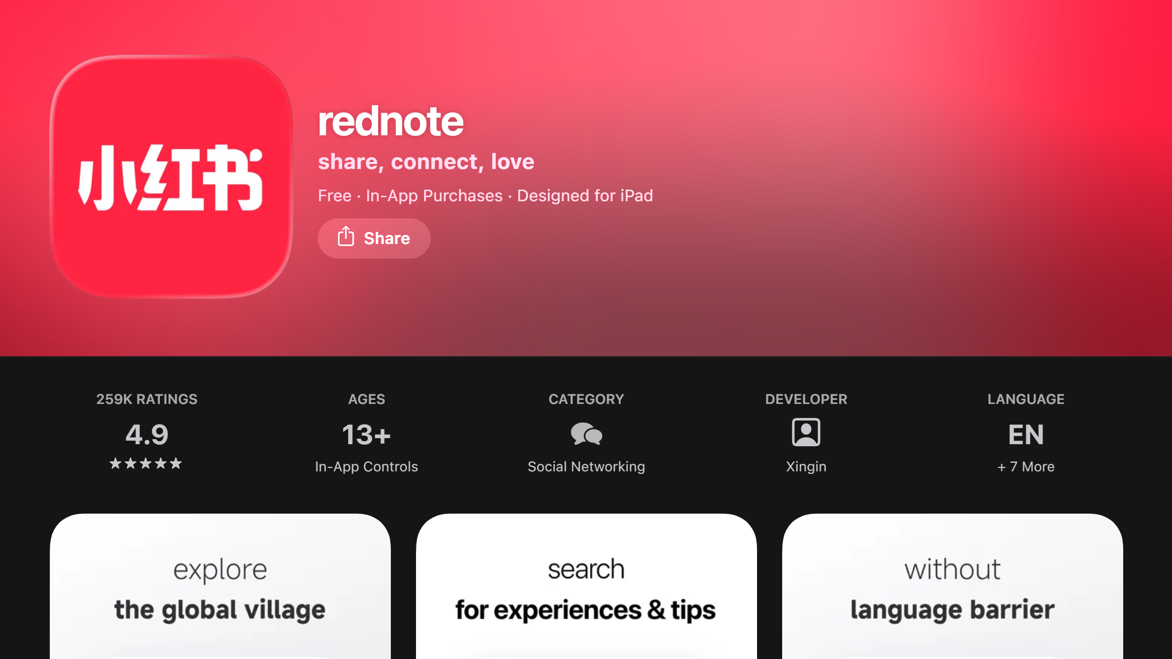 Xiaohongshu (小红书)