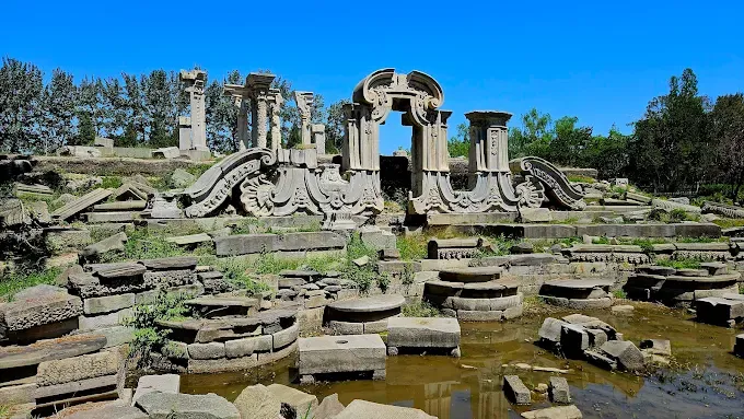 Old Summer Palace(Ruins of Yuanmingyuan)